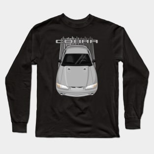 Mustang Cobra 1994 to 1998 SN95 - Silver Long Sleeve T-Shirt
